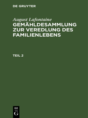 cover image of August Lafontaine
